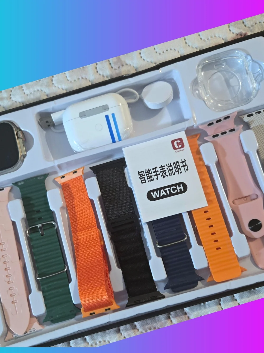 Okpu Smartwatch with Earbuds And 8 Band Plus